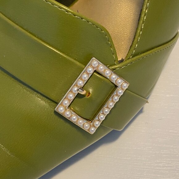 CLASSIQUE Slingback Kiteen Heel Shoes - Picture 2 of 6